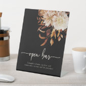 Panneau de la barre ouverte noire (In SItu)