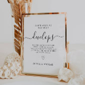 Panneau de la caméra jetable, Panneau de la table