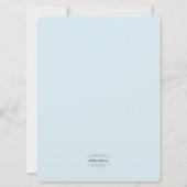 Panneau de la carte d'activité de couches Baby sho (Dos)