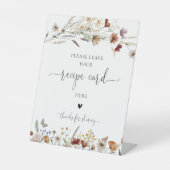 Panneau de la carte Fleur sauvage minuscule (Recto)