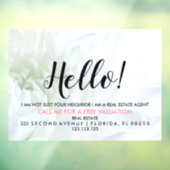 Panneau de la carte HELLO Agent immobilier (Feuille 3)