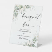 Panneau de la Fête des mariées Bouquet Eucalyptus  (Recto)