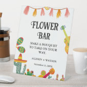 Panneau de la Fête des mariées de la barre de fleu (In SItu)