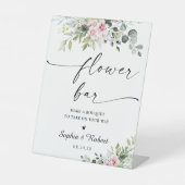 Panneau de la Fête des mariées de verdure rose pâl (Recto)