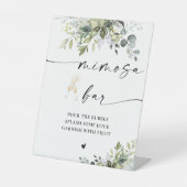 Panneau de la Fête des mariées verte Mimosa (Recto)