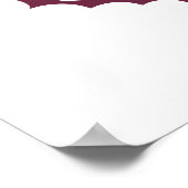 Panneau de la paix Poster à la main henné (Coin)