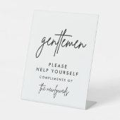 Panneau de la salle de bain Mariage (Recto)