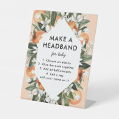 Panneau de la station de Baby shower Little Cutie (Recto)