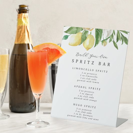 Panneau de la Station de Boissons Spritz à Compose