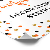 Panneau de la station de décoration Citrouille d'H (Coin)