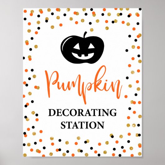 Panneau de la station de décoration Halloween Happ (Devant)