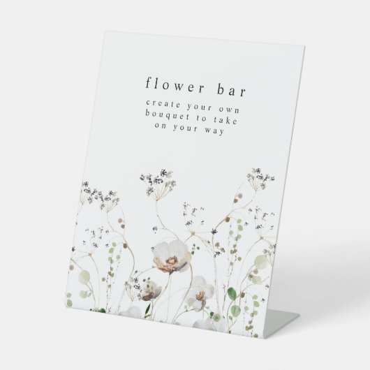 Panneau de la station de fleurs de la barre fleur  (Recto)