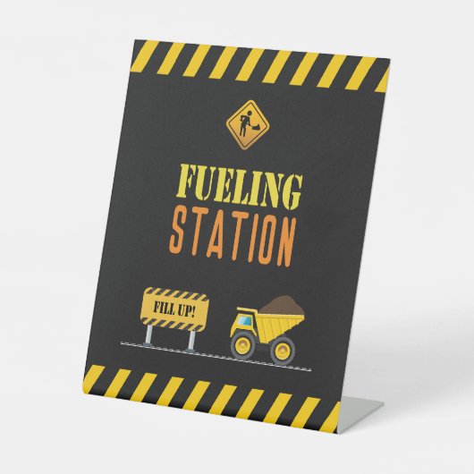 Panneau de la station de ravitaillement du camion  (Recto)