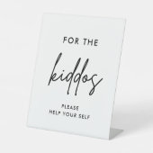 Panneau de la table Activités Enfants Mariage Kidd (Recto)