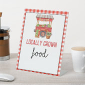 Panneau de la Table alimentaire d'anniversaire du  (In SItu)