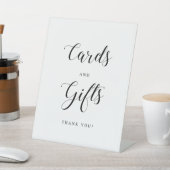 Panneau de la table cadeau Mariage simple  (In SItu)