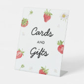 Panneau de la table Cartes et cadeaux de fraise (Recto)