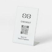 Panneau de la table Code QR - Paiement sécurisé pe (Recto)
