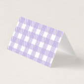 Panneau de la table de Baby shower pourpre (Back)