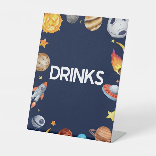 Panneau de la Table de boisson de l'Espace extra-a (Recto)