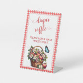 Panneau de la table de distribution de pommes flor (Recto)