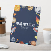 Panneau de la table de texte personnalisée de la g (In SItu)