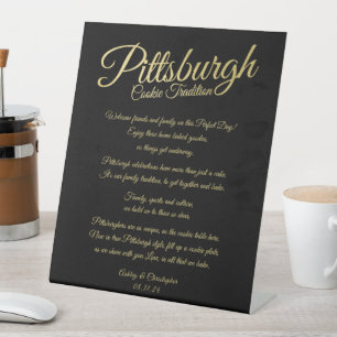 Panneau de la table des cookies de Pittsburgh Sket