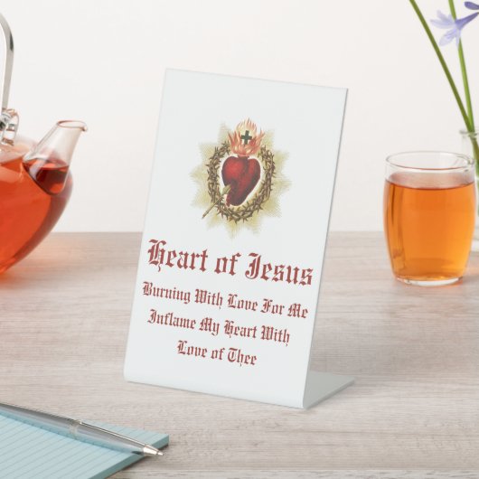 Panneau de la table Sacré-Coeur de Jésus (In SItu)