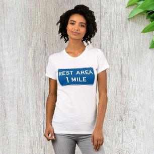 Panneau de la zone de repos Femme T-shirt