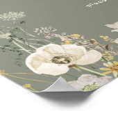 Panneau de livre d'or de la sauge de prairie de fl (Coin)