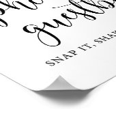 Panneau de livre d'or de photo instantanée de mari (Coin)