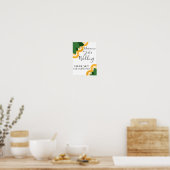 Panneau de livre d'or Tranches et feuilles de citr (Cuisine)