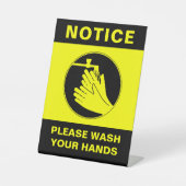 Panneau de l'onglet Sécurité du lave-mains (Recto)