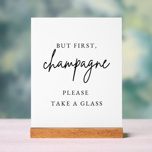 Panneau de mariage Champagne (Neutre)