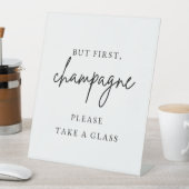 Panneau de mariage Champagne (In SItu)