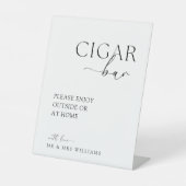 Panneau de mariage de cigare de mariage moderne de (Recto)