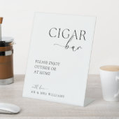 Panneau de mariage de cigare de mariage moderne de (In SItu)