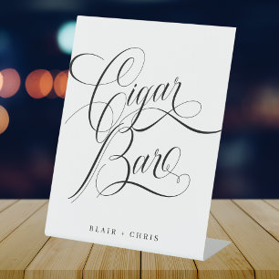 Panneau de mariage de salon de cigare de calligrap