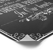 Panneau de mariage En souvenir affectueux tableau (Coin)