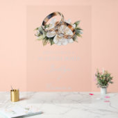 Panneau de mariage espagnol avec anneau (Mariage)
