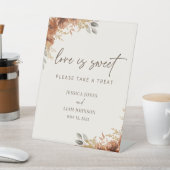 Panneau de mariage Floral Boho de Terracotta Fall (In SItu)