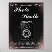 Panneau de mariage pour Photobooth, style tableau  (Devant)