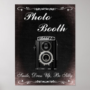 Panneau de mariage pour photobooth, style tableau 