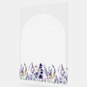 Panneau de mariage rustique de fleurs sauvages (Angle)
