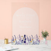 Panneau de mariage rustique de fleurs sauvages (Mariage)