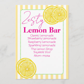 Panneau de menu de boissons