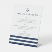 Panneau de menu de la barre de Mariage d'Ancres na (Recto)