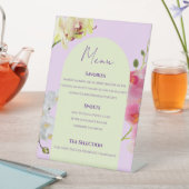 Panneau de menu Orchidée Pastel (In SItu)