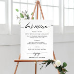 Panneau de menu Signer COULEUR ÉDITABLE Script mod<br><div class="desc">Un signe tout simplement élégant que vos invités vont adorer. Les couleurs textuelles et arrière - plans sont entièrement modifiables pour correspondre à votre thème ! Conception par © berryberrysweet. Des fichiers numériques imprimables et des articles correspondants sont disponibles ! Visitez notre site web à www.berryberrysweet.com pour plus de détails...</div>