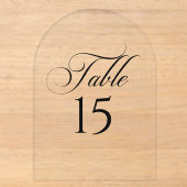 Panneau de numéro de table de calligraphie noir iv (Recto)